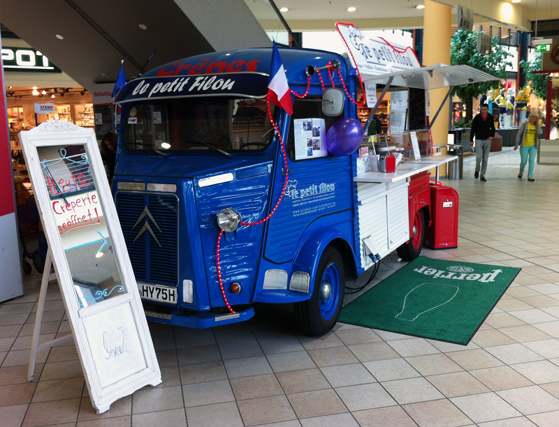 Oldtimer Catering Citroen HY