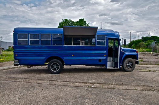 Oldtimer Catering US Schulbus